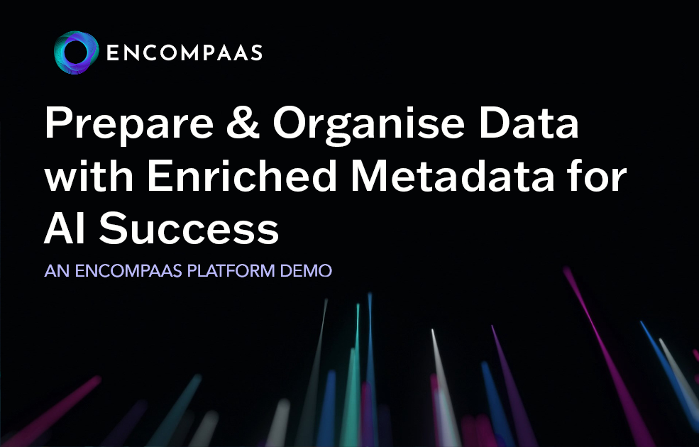 Prepare & Organise Data with Enriched Metadata for AI Success