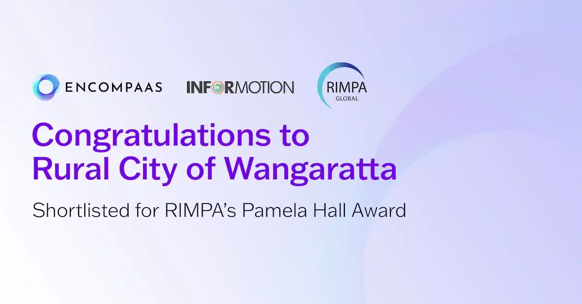 Congratulations to Rural City of Wangaratta on being shortlisted for RIMPA’s Pamela Hall Award