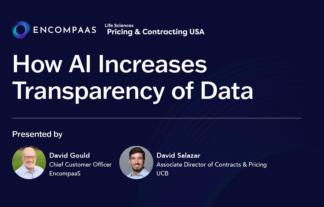 On-Demand Webinar: How AI Increases Transparency of Data in Pharma Contracting On-Demand Webinar: How AI Increases Transparency of Data in Pharma Contracting